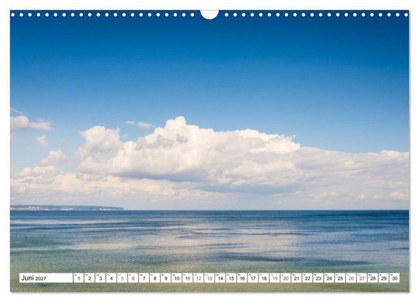 Produktbild: Insel R&uuml;gen - Die K&uuml;ste von Sellin bis Kap Arkona (Wandkalender 2027 DIN A3 quer), CALVENDO Monatskalender