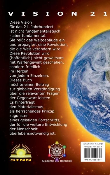 Produktbild: Vision 21 - DIE NEUE ERDE