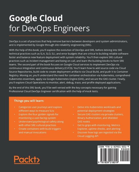 Produktbild: Google Cloud for DevOps Engineers