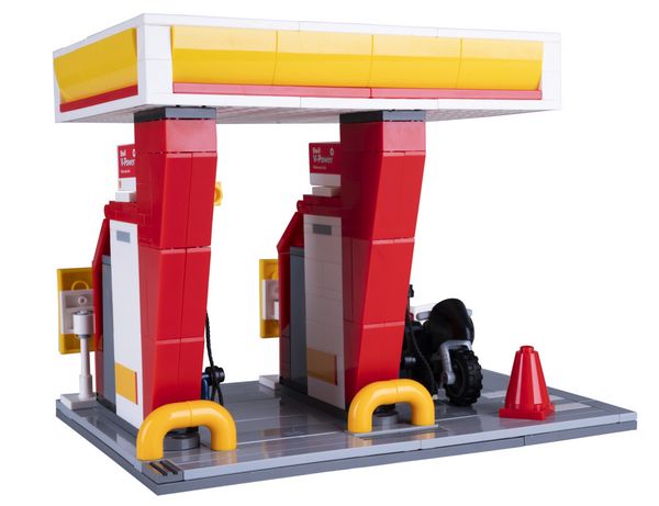Produktbild: CaDA Shell Tankstelle Bricks