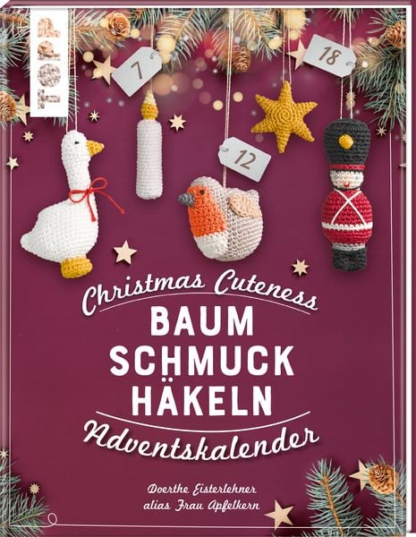 Produktbild: Christmas Cuteness. Baumschmuck h&auml;keln - Adventskalender