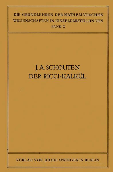 Produktbild: Der Ricci-Kalk&uuml;l