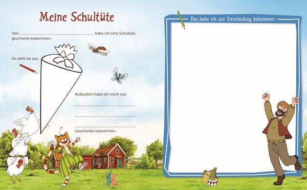 Produktbild: Pettersson und Findus &ndash; Mein Schulstart-Album