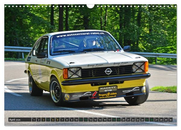 Produktbild: OLDTIMER BERGRENNEN - OPEL AM START (Wandkalender 2026 DIN A3 quer), CALVENDO Monatskalender