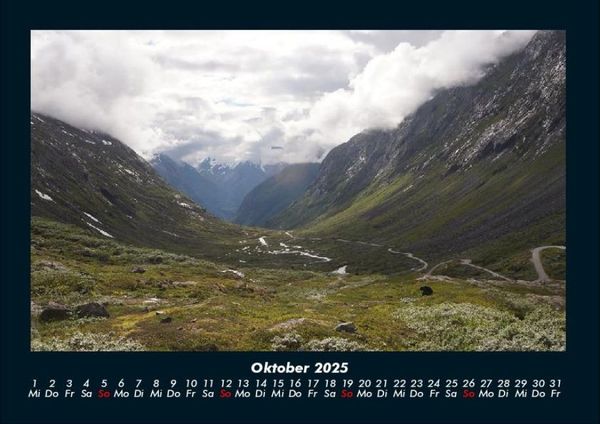 Produktbild: Bergige Welten 2025 Fotokalender DIN A4