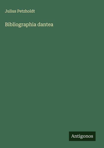 Produktbild: Bibliographia dantea