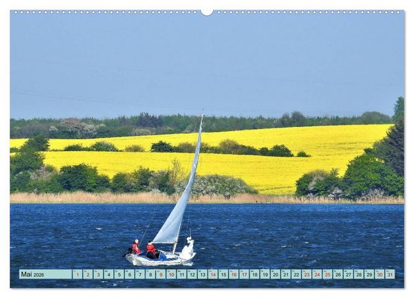 Produktbild: Sonne, Sand und Meer. Farben der K&uuml;ste (hochwertiger Premium Wandkalender 2026 DIN A2 quer), Kunstdruck in Hochglanz