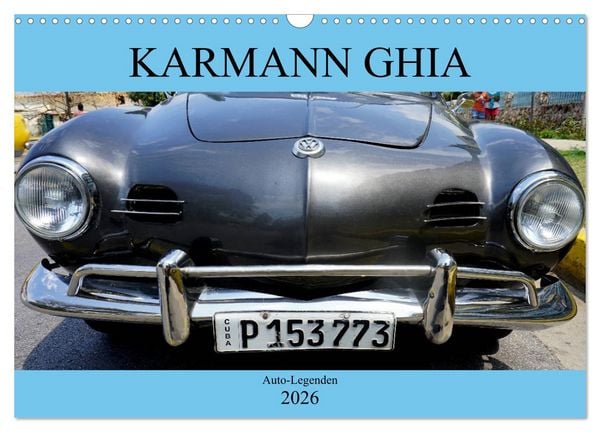 Produktbild: KARMANN GHIA - Auto-Legenden (Wandkalender 2026 DIN A3 quer), CALVENDO Monatskalender