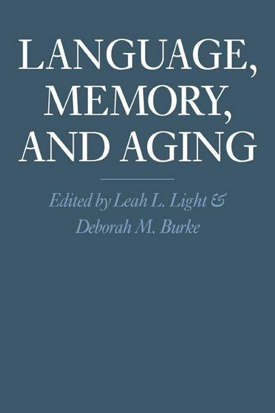 Produktbild: Language, Memory, and Aging