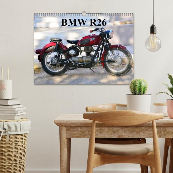Produktbild: BMW R26 (Wandkalender 2025 DIN A3 quer), CALVENDO Monatskalender