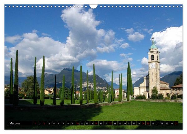 Produktbild: Wundersch&ouml;nes Tessin (Wandkalender 2026 DIN A3 quer), CALVENDO Monatskalender