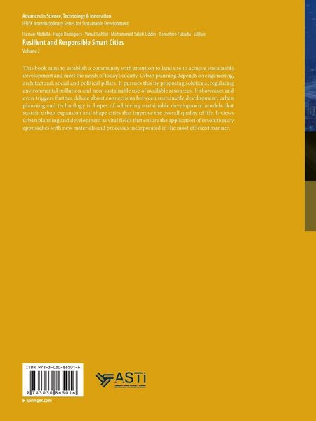 Produktbild: Resilient and Responsible Smart Cities