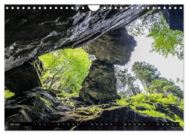Produktbild: Breitachklamm im Wandel der Jahreszeiten (Wandkalender 2026 DIN A4 quer), CALVENDO Monatskalender