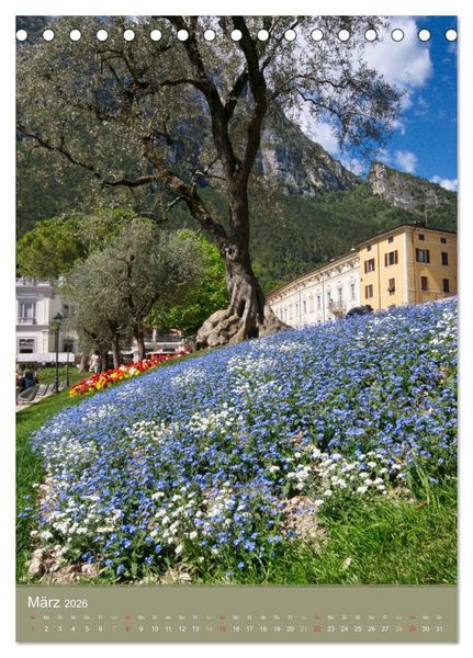 Produktbild: Gardasee - Die sch&ouml;nsten Momente am Gardasee (Tischkalender 2026 DIN A5 hoch), CALVENDO Monatskalender