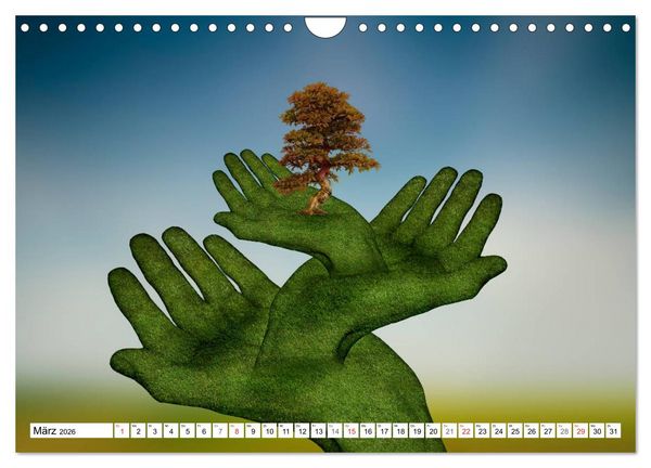 Produktbild: Fantastische Geschichten (Wandkalender 2026 DIN A4 quer), CALVENDO Monatskalender