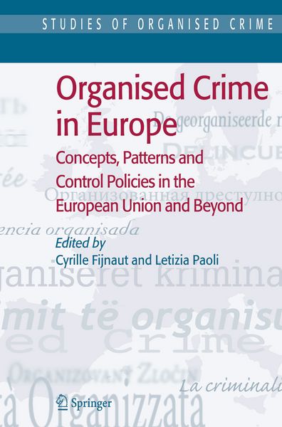 Produktbild: Organised Crime in Europe