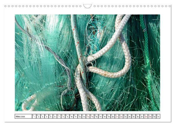 Produktbild: Netzdetails (Wandkalender 2026 DIN A3 quer), CALVENDO Monatskalender