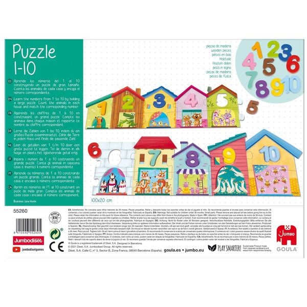 Goula - 1-10 Puzzle NEU