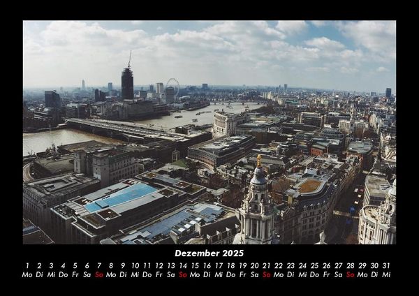 Produktbild: London - Impressionen 2025 Fotokalender DIN A3