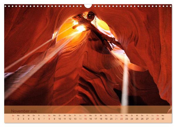 Produktbild: Der Antelope Canyon (Wandkalender 2026 DIN A3 quer), CALVENDO Monatskalender