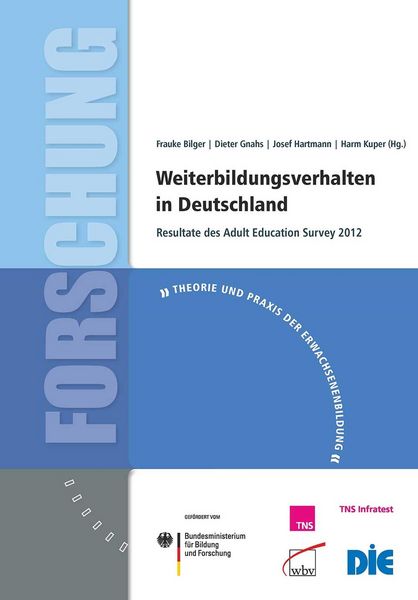 Produktbild: Weiterbildungsverhalten in Deutschland