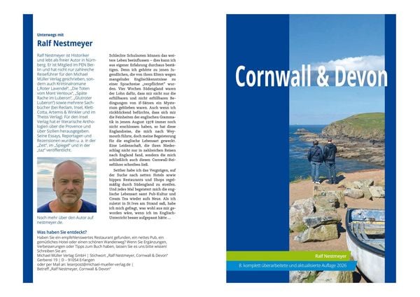 Produktbild: Reisef&uuml;hrer Cornwall