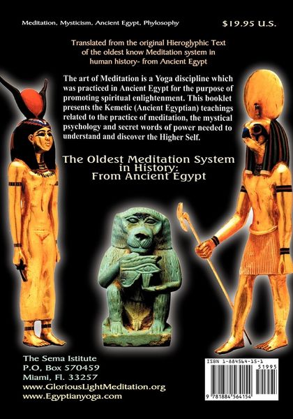 Produktbild: THE GLORIOUS LIGHT MEDITATION TECHNIQUE OF ANCIENT EGYPT