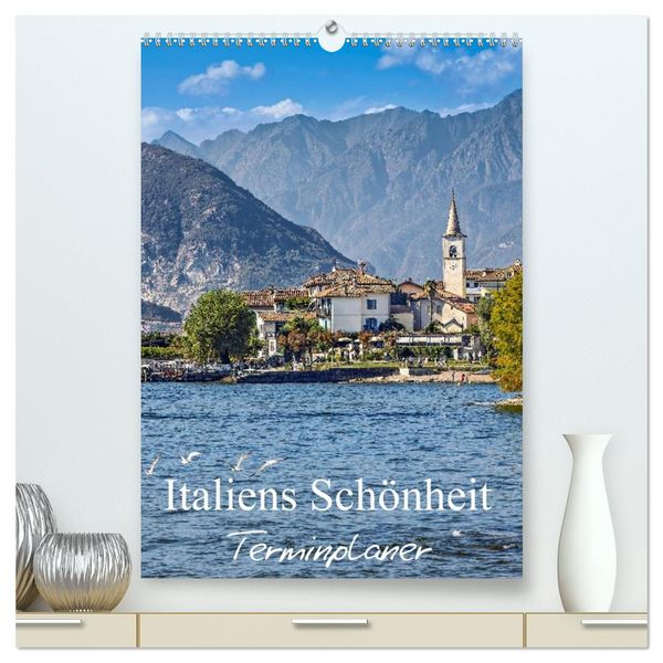 Produktbild: Italiens Sch&ouml;nheit - Terminplaner (hochwertiger Premium Wandkalender 2026 DIN A2 hoch), Kunstdruck in Hochglanz