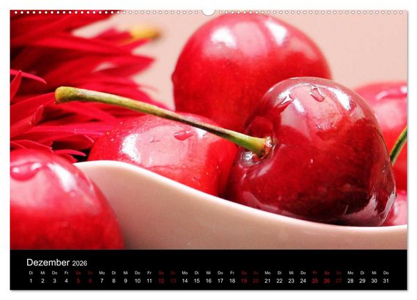 Produktbild: Erfrischend fruchtig (Wandkalender 2026 DIN A2 quer), CALVENDO Monatskalender