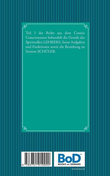 Produktbild: &Uuml;ber den Spirituellen LEHRER