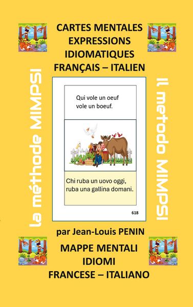 Produktbild: Cartes mentales expressions idiomatiques fran&ccedil;ais italien