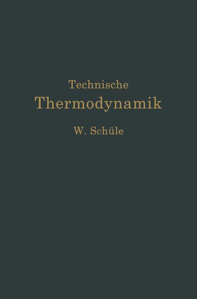 Produktbild: Technische Thermodynamik