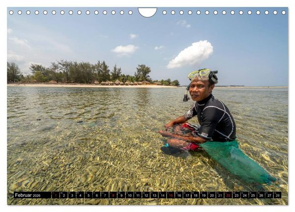Produktbild: Indonesien: Gili Inseln (Wandkalender 2026 DIN A4 quer), CALVENDO Monatskalender