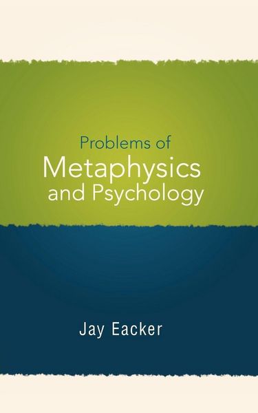 Produktbild: Problems of Metaphysics and Psychology