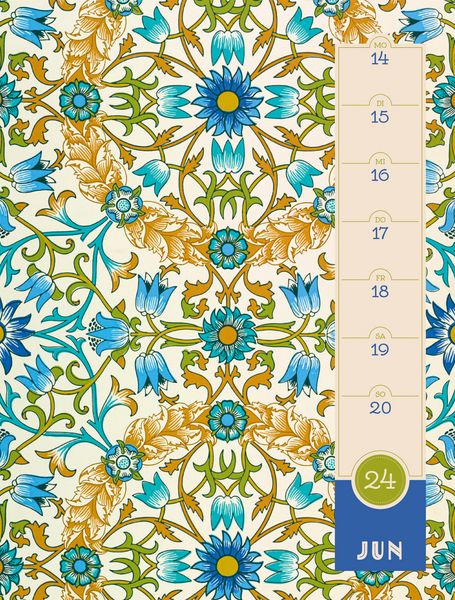 Produktbild: Patterns Wochenplaner Kalender 2027