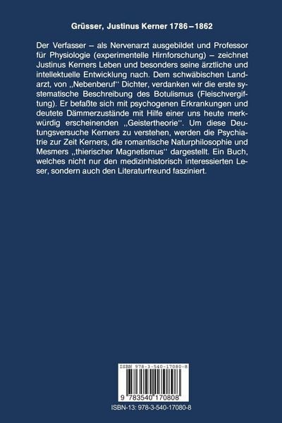 Produktbild: Justinus Kerner 1786&ndash;1862
