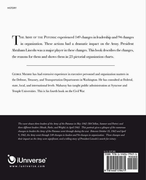 Produktbild: The Ever-Changing Leaders and Organization of the Army of the Potomac