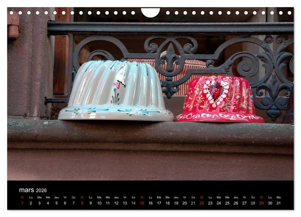 Produktbild: D&eacute;tails d'Alsace (Calendrier mural 2026 DIN A4 vertical), CALVENDO calendrier mensuel