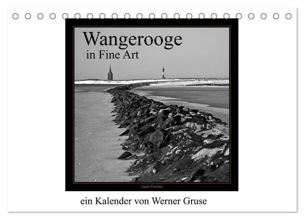Produktbild: Wangerooge in Fine Art (Tischkalender 2026 DIN A5 quer), CALVENDO Monatskalender