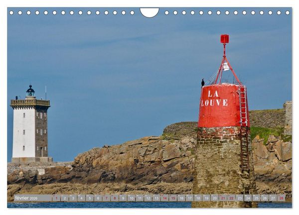 Produktbild: Phare de Kermorvan (Calendrier mural 2026 DIN A4 vertical), CALVENDO calendrier mensuel