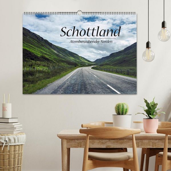 Produktbild: Schottland, Atemberaubender Norden (Wandkalender 2026 DIN A2 quer), CALVENDO Monatskalender