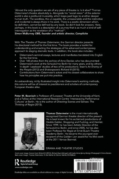 Produktbild: The Theatre of Thomas Ostermeier