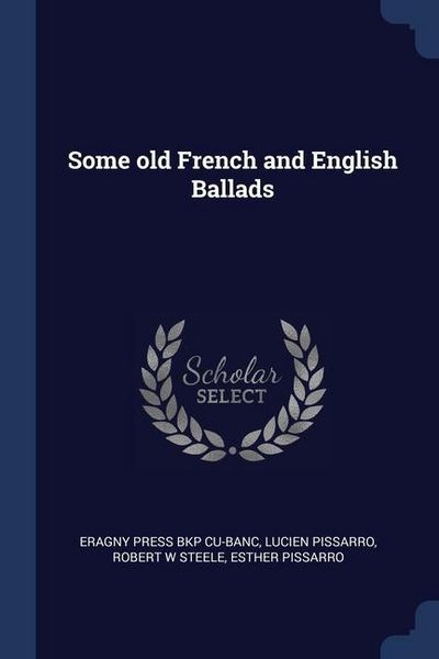 Produktbild: Some old French and English Ballads