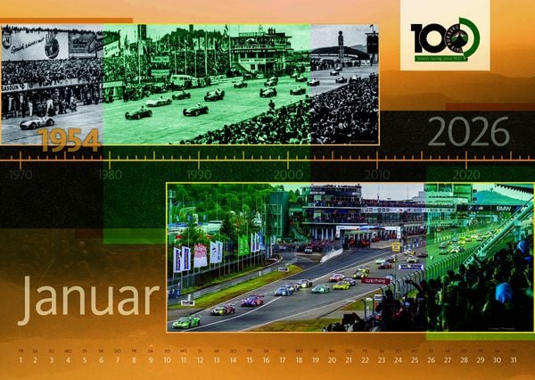 Produktbild: N&uuml;rburgring Kalender 2027