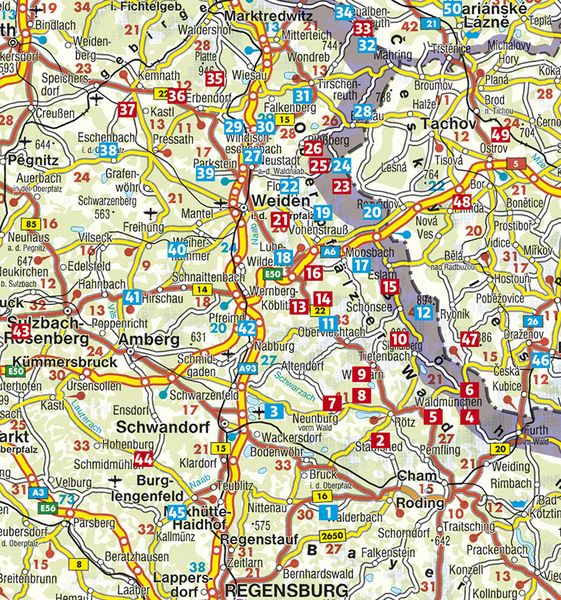 Produktbild: ROTHER Wanderf&uuml;hrer Oberpf&auml;lzer Wald