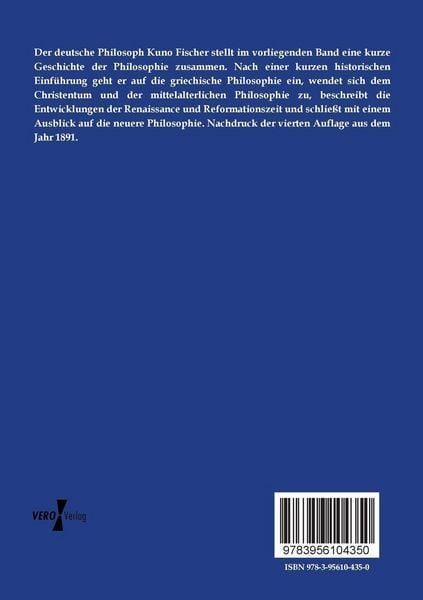 Produktbild: Einleitung in die Geschichte der neueren Philosophie