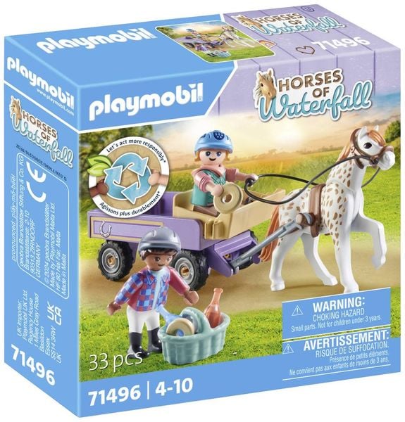 PLAYMOBIL 71496 - Horses of Waterfall - Ponykutsche