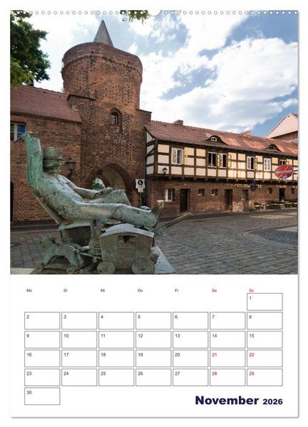 Produktbild: Cottbus Kleinod in der Lausitz (Wandkalender 2026 DIN A2 hoch), CALVENDO Monatskalender