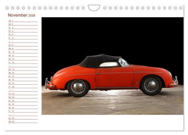 Produktbild: Classic 356 (Wandkalender 2026 DIN A4 quer), CALVENDO Monatskalender