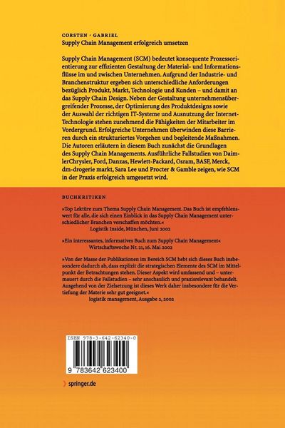 Produktbild: Supply Chain Management erfolgreich umsetzen